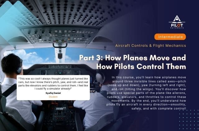 Part 3: How Planes Move and How Pilots Control Them